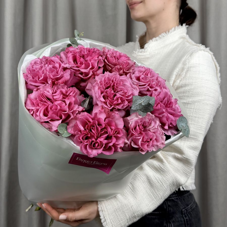 Букет из французских роз, М размер