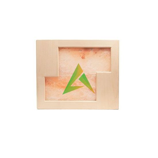 Светильник из осины с гималайской солью и LED подсветкой