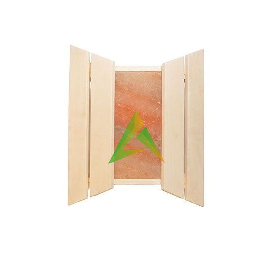 Абажур угловой с гималайской солью LED подсветкой