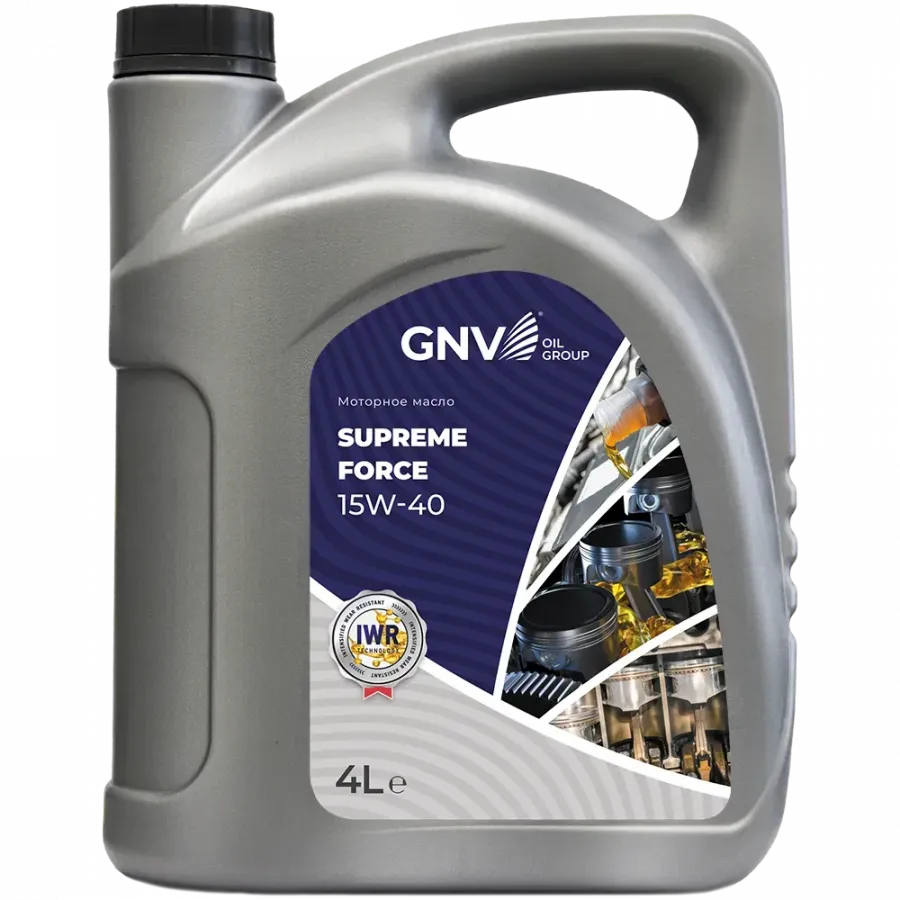 GNV Supreme Force 15W-40, 4л