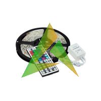 Светодиодная лента RGB LUX, IP67 (комплект) 5м