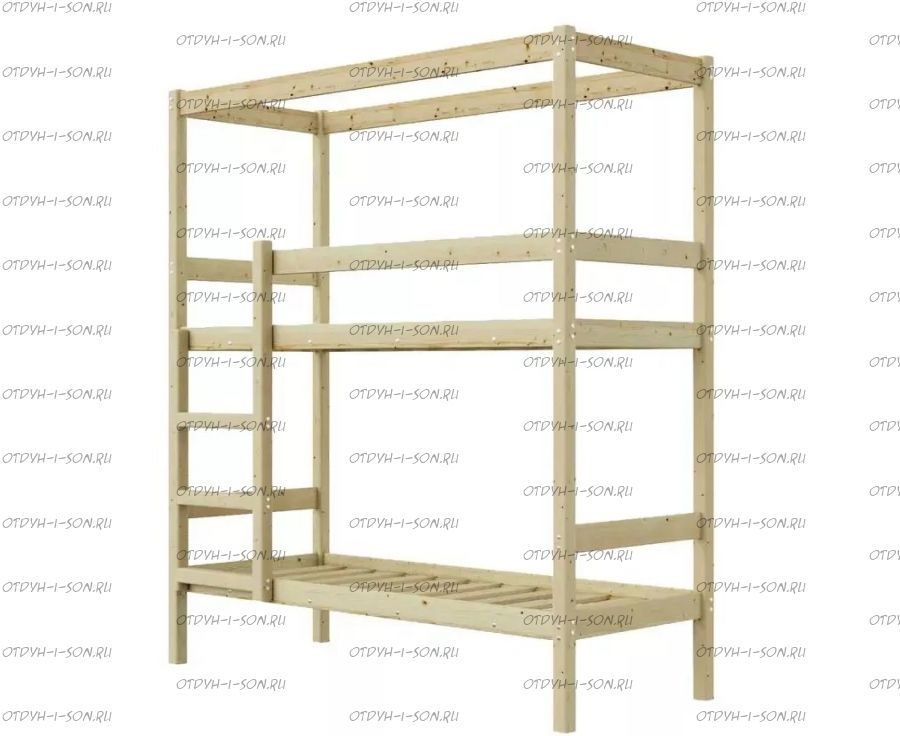 Кровать двухъярусная домик Sky