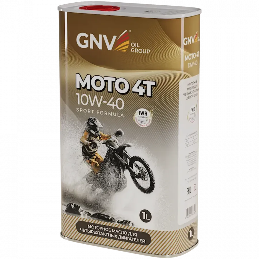 GNV Moto 4T 10W-40, 1л