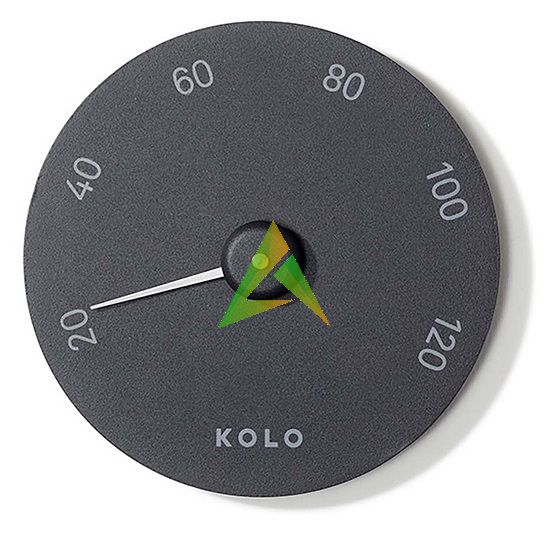 KOLO Термометр для сауны, черный