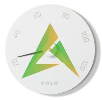 KOLO Термометр для сауны, белый