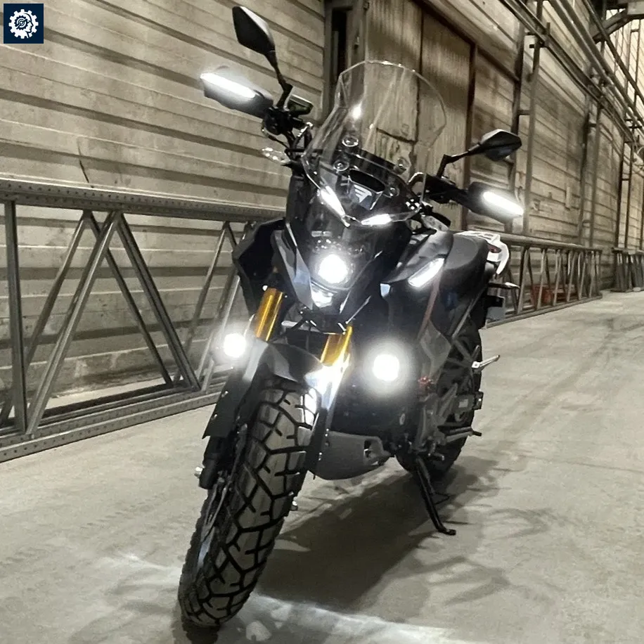 Габаритные огни и передняя оптика