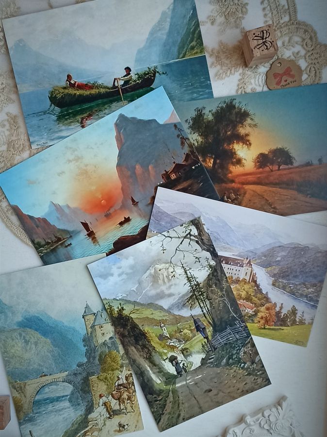 Набор Открыток Природа и Архитектура 6 шт