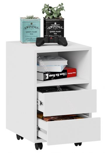 Тумба выкатная Тип 14 Белый Ясень