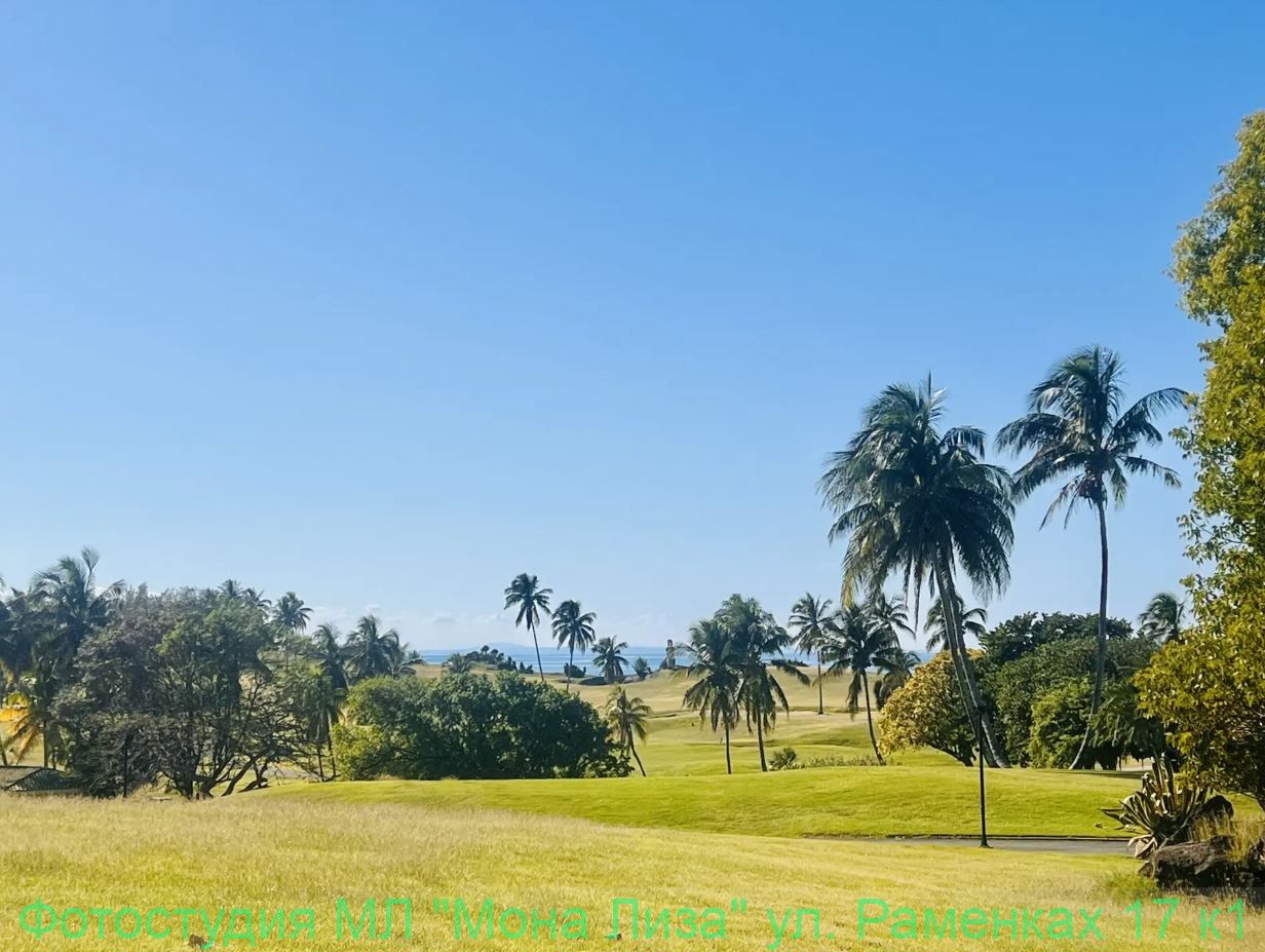 Гольф и историческое здание
