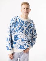 Свитер Гжель