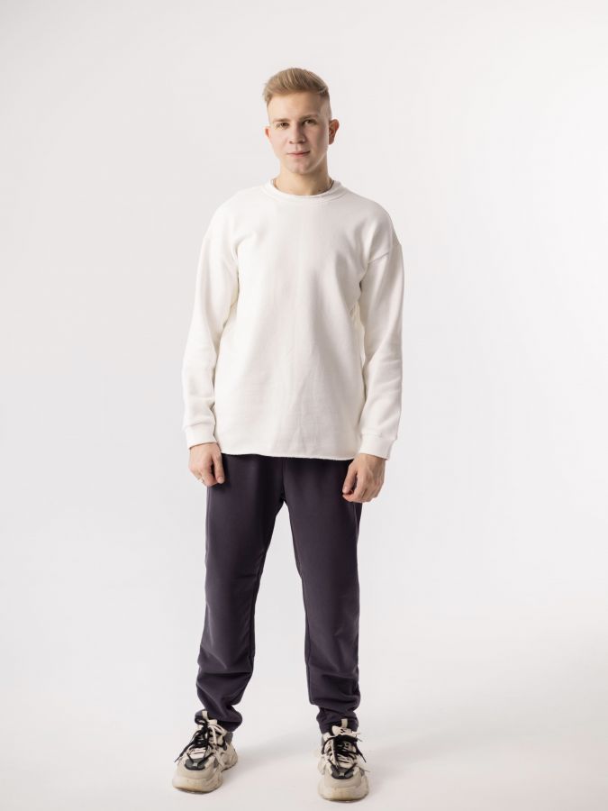 Свитшот из конопли с начесом