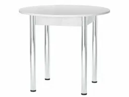 Круглый ХРОМ d800мм (ш800*г800*в750мм) Бэкинг матовый