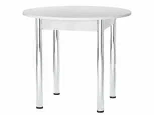 Круглый ХРОМ d800мм (ш800*г800*в750мм) Бэкинг матовый