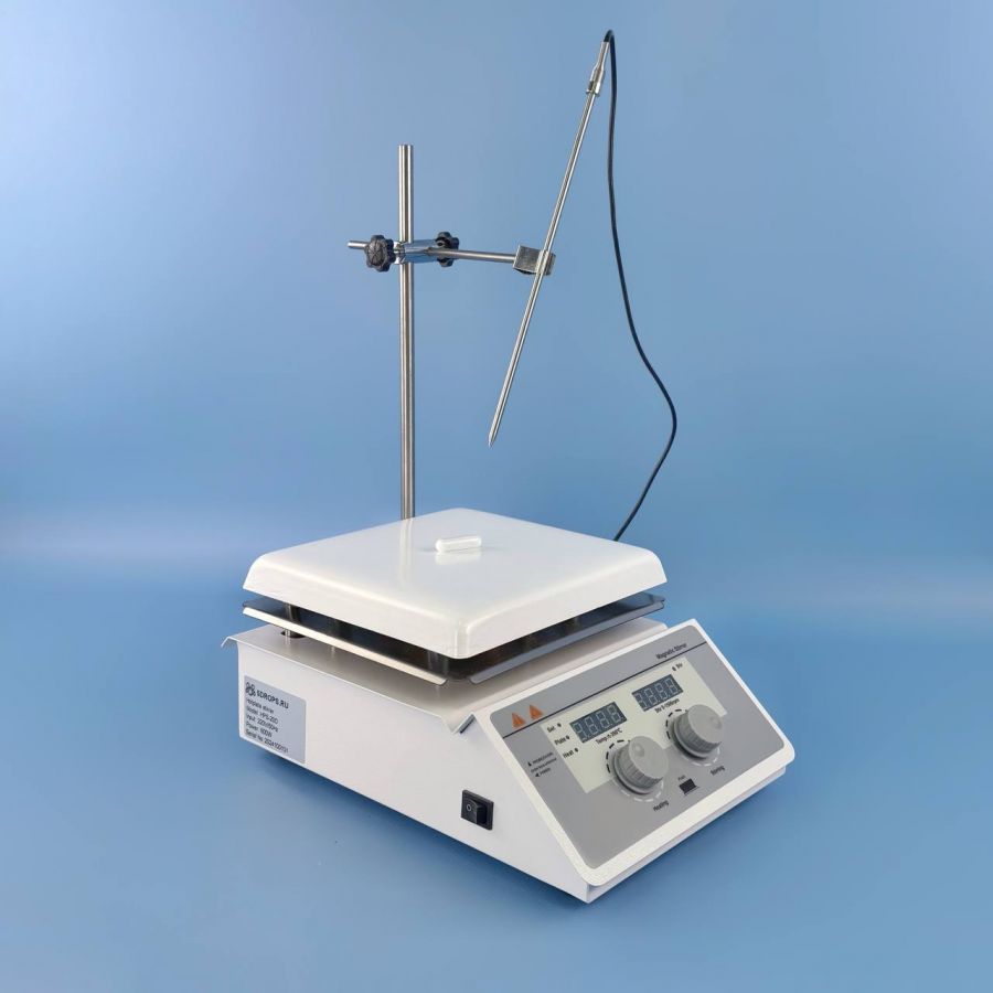 Магнитная мешалка с нагревом Labdevices-20D на 20 литров