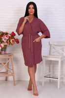 Халат 24868 [брусничный]