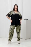 Костюм женский 9245 [газета олива]