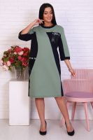Платье 47060 [оливковый]