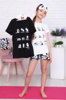 Пижама для девочки Панды Арт.ПД-009-052 [белый]