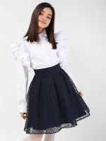 Юбка для девочки SP0114 [темно-синий]