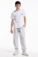 Брюки "Грей 1" [светло-серый меланж]