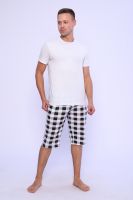 Шорты мужские 46580 TM Modalina [черно-белый]