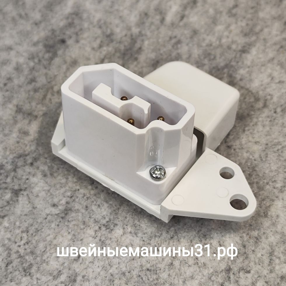 Вход электропитания (разъём) Leader VS 318 и др.      Цена 450 руб.