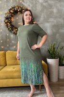 Платье 8198 [хаки]