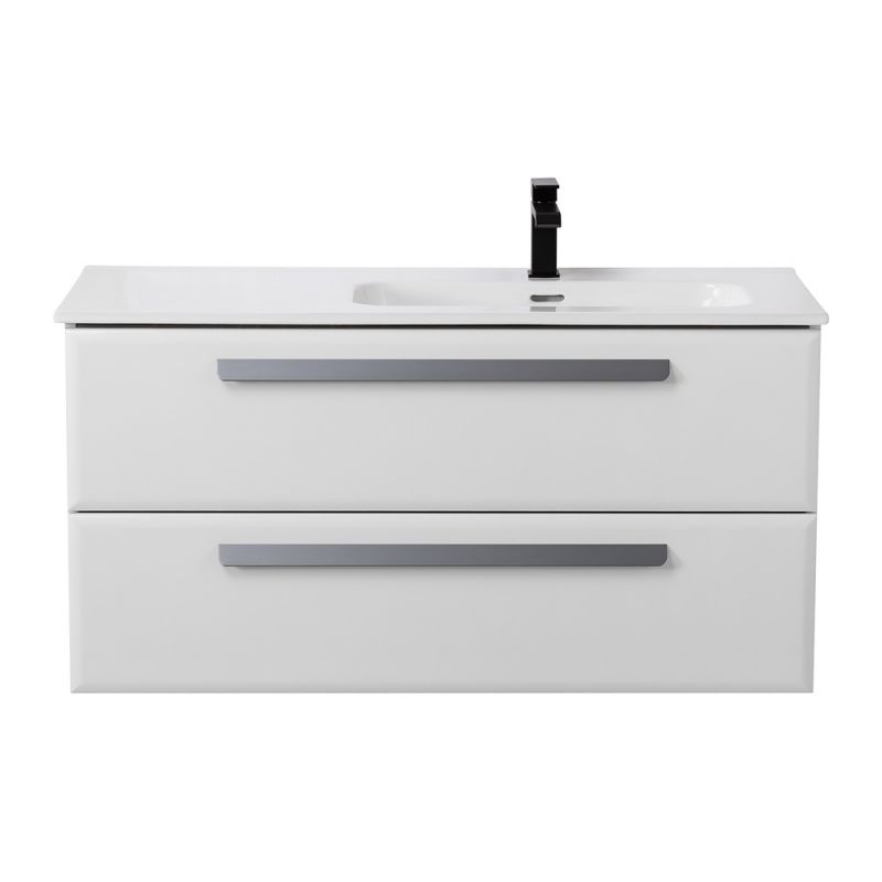 База под раковину подвесная CEZARES ECO-CER-N-1000-2C-SO-BL-R