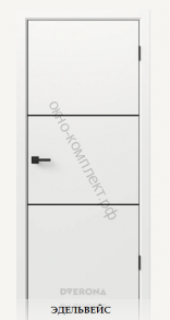 Виста 2.2 Черный матовый молдинг. Цвет: Эдельвейс / орхидея /мираж. Матовое покрытие. Черная кромка АВS 2мм с 4-х сторон.