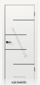 Виста 4.2 Черный матовый молдинг. Цвет: Эдельвейс / орхидея /мираж. Матовое покрытие. Черная кромка АВS 2мм с 4-х сторон.