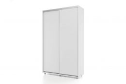 Шкаф-купе -PRIME 2-хдвер. ОР16-6.2D (ш1600*г600*в2300мм), белый/белый шелк