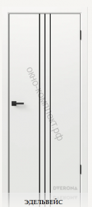 Орион 3.2 Черный матовый молдинг. Цвет: Эдельвейс / орхидея /мираж. Матовое покрытие. Черная кромка АВS 2мм с 4-х сторон.