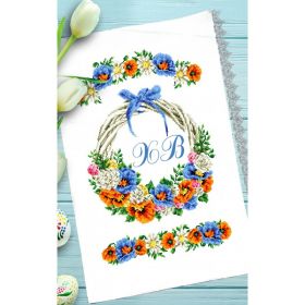 158 Biser-Art. Пасхальный рушник