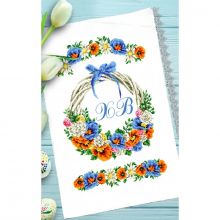 158 Biser-Art. Пасхальный рушник