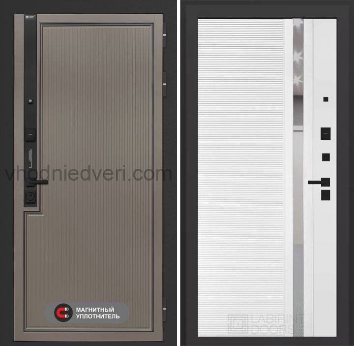 Входная дверь Лабиринт Лаб 1 Про - 31 Белый софт