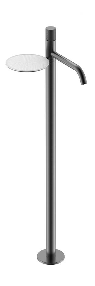 Смеситель для раковины напольный с ручкой Spirale Boheme Stick 120 ФОТО