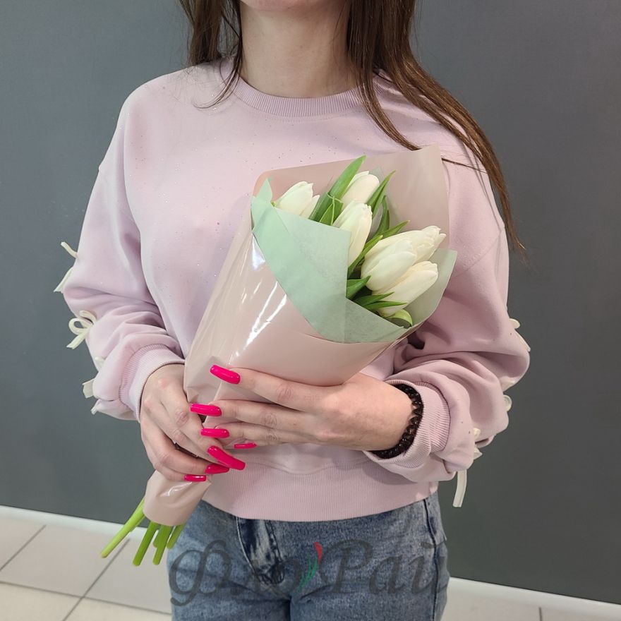 Букет 7 тюльпанов