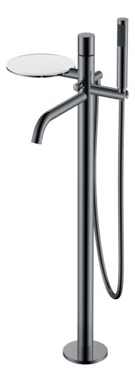 Напольный однорычажный смеситель с ручкой Diamond Boheme Stick 129 схема 12