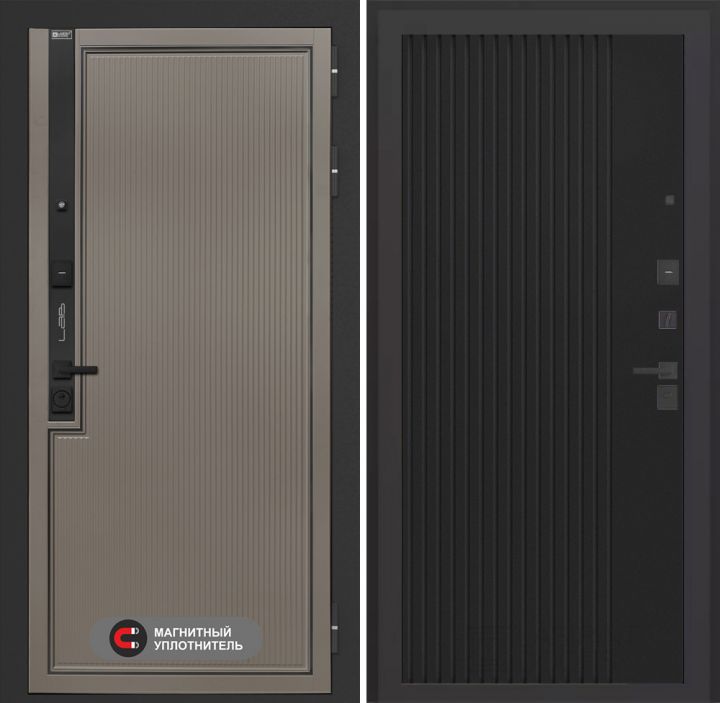 Входная дверь Лабиринт Лаб 1 Про - 29 Черный кварц