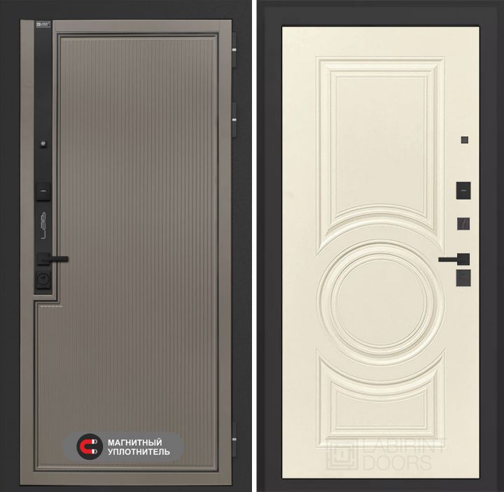 Входная дверь Лабиринт Лаб 1 Про - 23 Шампань софт