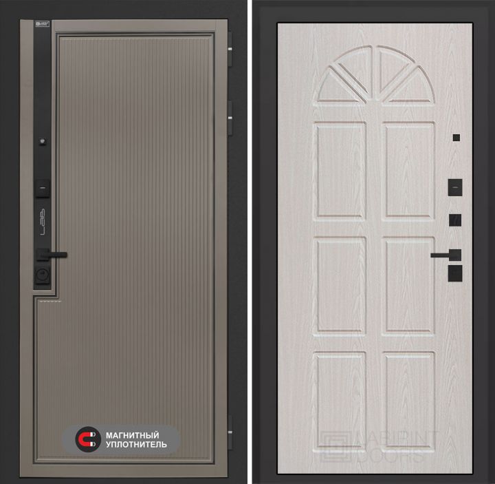 Входная дверь Лабиринт Лаб 1 Про - 15 Алмон 25 (Винорит)