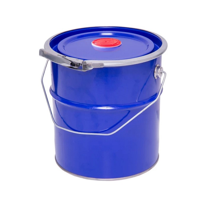 Profkolor Ведро металлическое крышка-обруч, берикап 42мм, цвет синий, 3л. ВМо 3с берикап 42мм