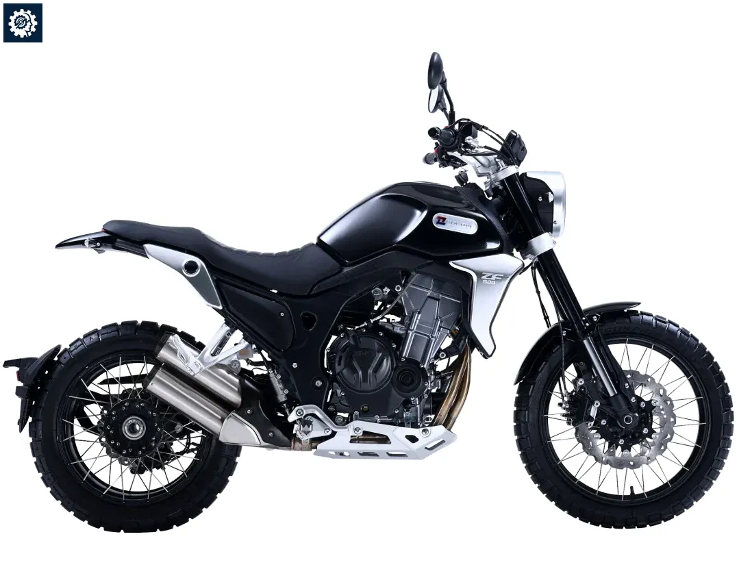 KOVE 500F WILD вид справа и подвеска