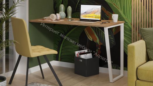 Стол письменный «Порто» - ТД-393.15.01 Белый, Яблоня Беллуно