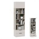 Шкаф комбинированный (366) «Порто» Исп.2 - ТД-393.07.20 Исп.2 Кашемир матовый, Баттл Рок, Кашемир сатин