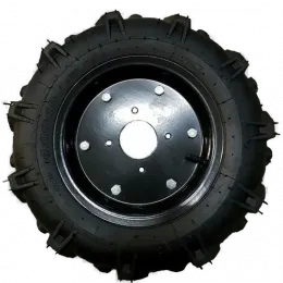 КОЛЕСО для мотоблоков.  4,00 Х 10 В сборе (покрышка,  камера, диск)