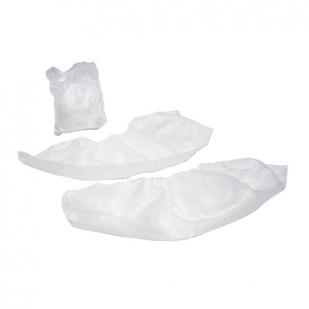 Бахилы нетканые (носочки), н/стерильные, низкие, спанбонд, №4