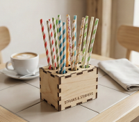 Держатель для трубочек (настольный)