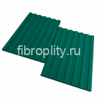 Линеарные фиброцементные панели рельефные зеленые