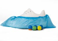 Бахилы ПНД, гладкие, на резинке, 3,0г (28мкм)